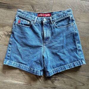 Vintage 90s Guess Women's Size 27 High Rise Denim Jean Shorts